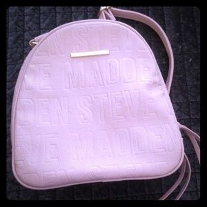 NWOT Pink Steve Madden backpack